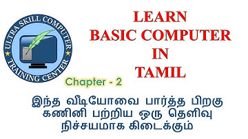 Learn Basic Computer For Beginners in Tamil (Chapter -2)| Software Explanation