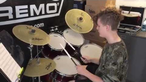 My Student Matt Test Drives the Zildjian L80 Low Volume Cymbals