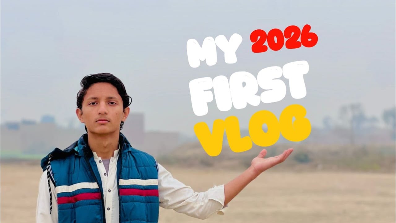 My First vlog | Happy new year 2026 - YouTube