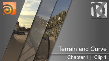 Terrain and Curve Preparation | Houdini Railsystem | Chapter 1 - Clip 1
