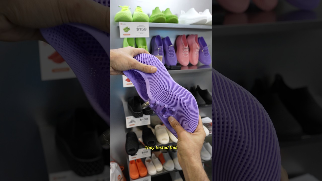 3D printed shoes that don’t look 3D printed… @Creality3DScanner