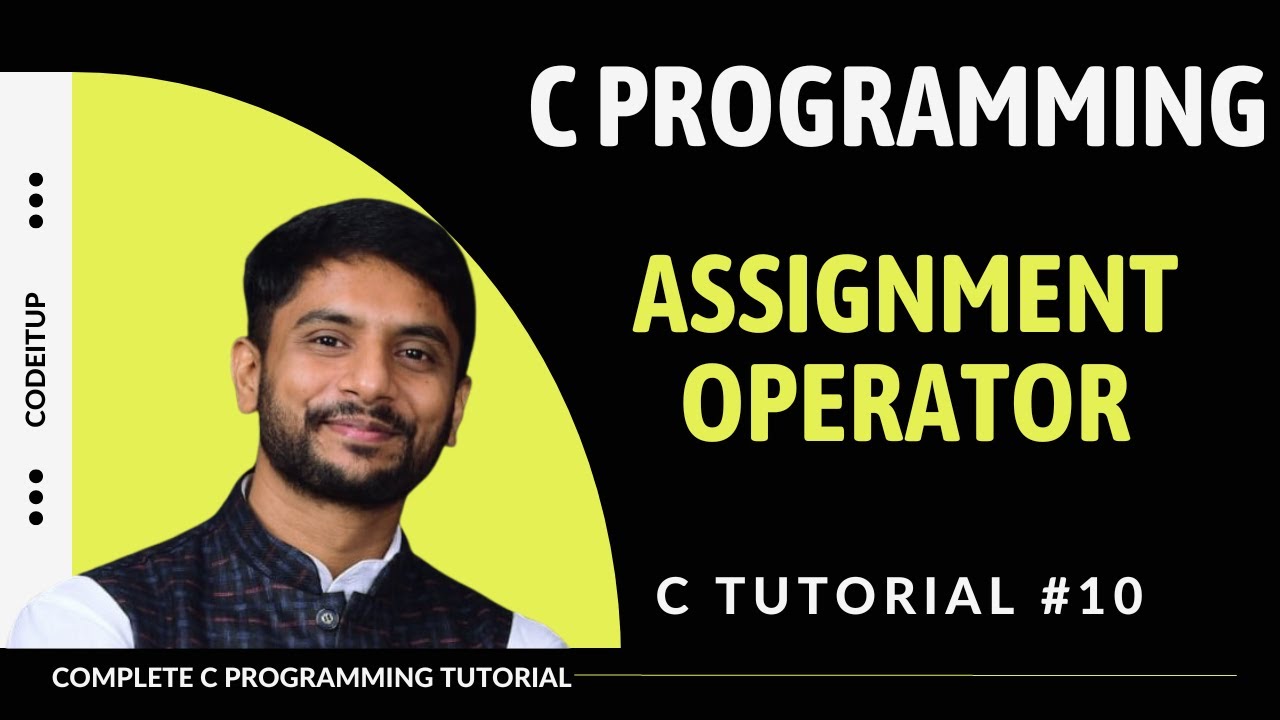 assignment operator in hindi