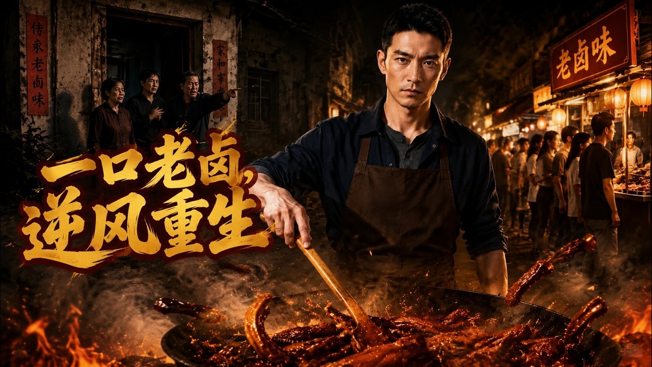 【完結全集】《一口老卤,逆风重生》🔥绝境卤香:被扫地出门后,他用祖传老卤锅逆袭重生#漫剧 #动态漫 #动漫 #スカッと