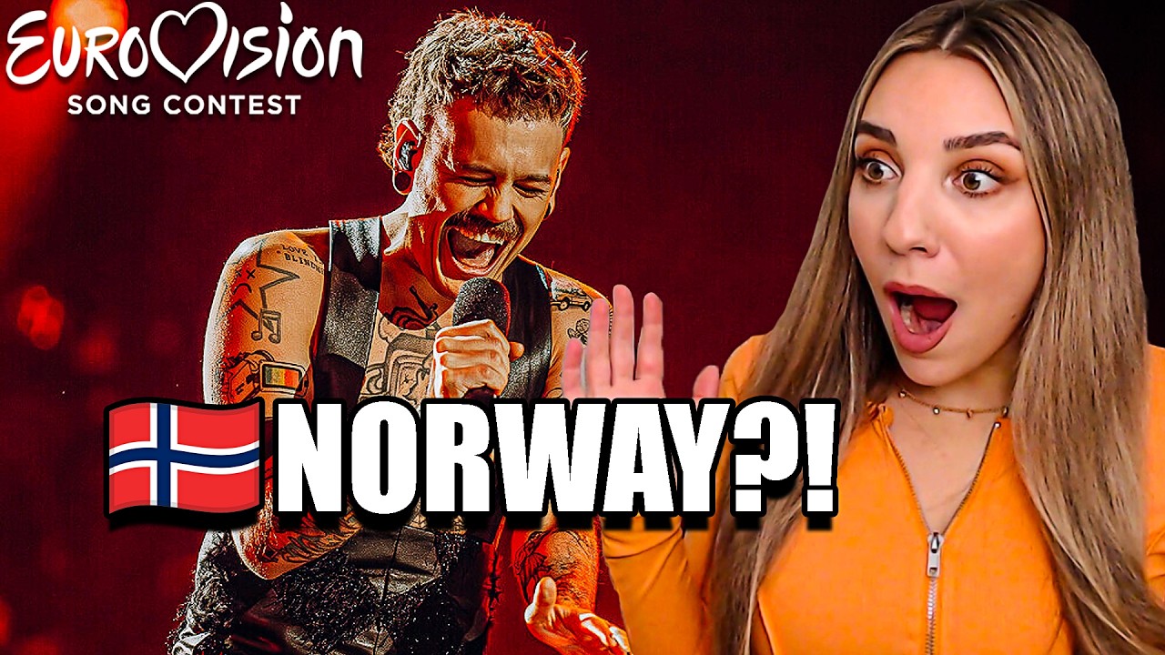 РЕАКЦИЯ НА ЕВРОВИДЕО 2026 В НОРВЕГИИ 🇳🇴 | Йонас Ловв - Ya ya ya (Национальный финал)