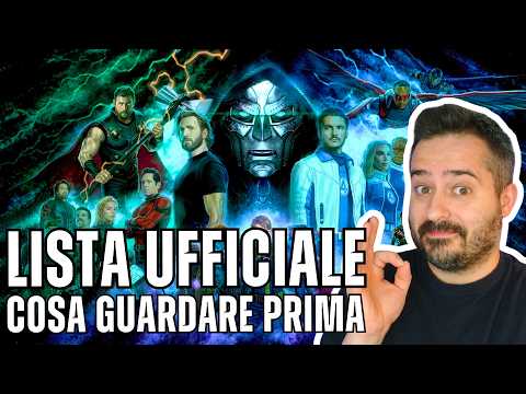 Video AVENGERS DOOMDAY: La lista Ufficiale dei film (+1 serie) da vedere prima dell'uscita