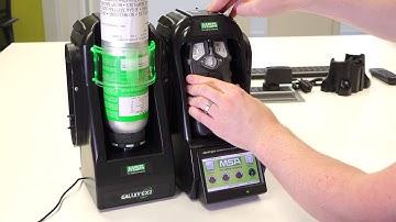 MSA Galaxy GX2 - How to Bump Test the MSA ALTAIR 5X