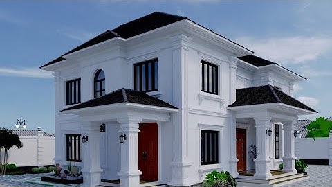 biệt thự nhà vườn mái nhật 2 tầng tân cổ điển tư vấn phong thủy thiết kế nhà đẹp sang trọng hiện đại