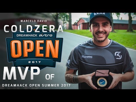 coldzera - HLTV MVP by ZOWIE of DreamHack Open Summer 2017