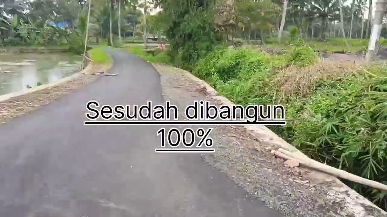 Pembangunan Jalan Lingkungan Gayonggong