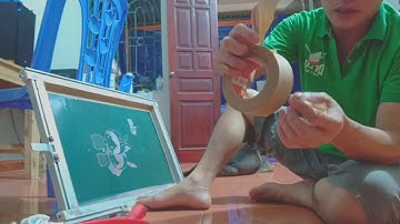 Học in lụa | Dạy Nghề in Lụa | HƯỚNG DẪN BO VIỀN KHUNG IN LỤA| 0396 140 689