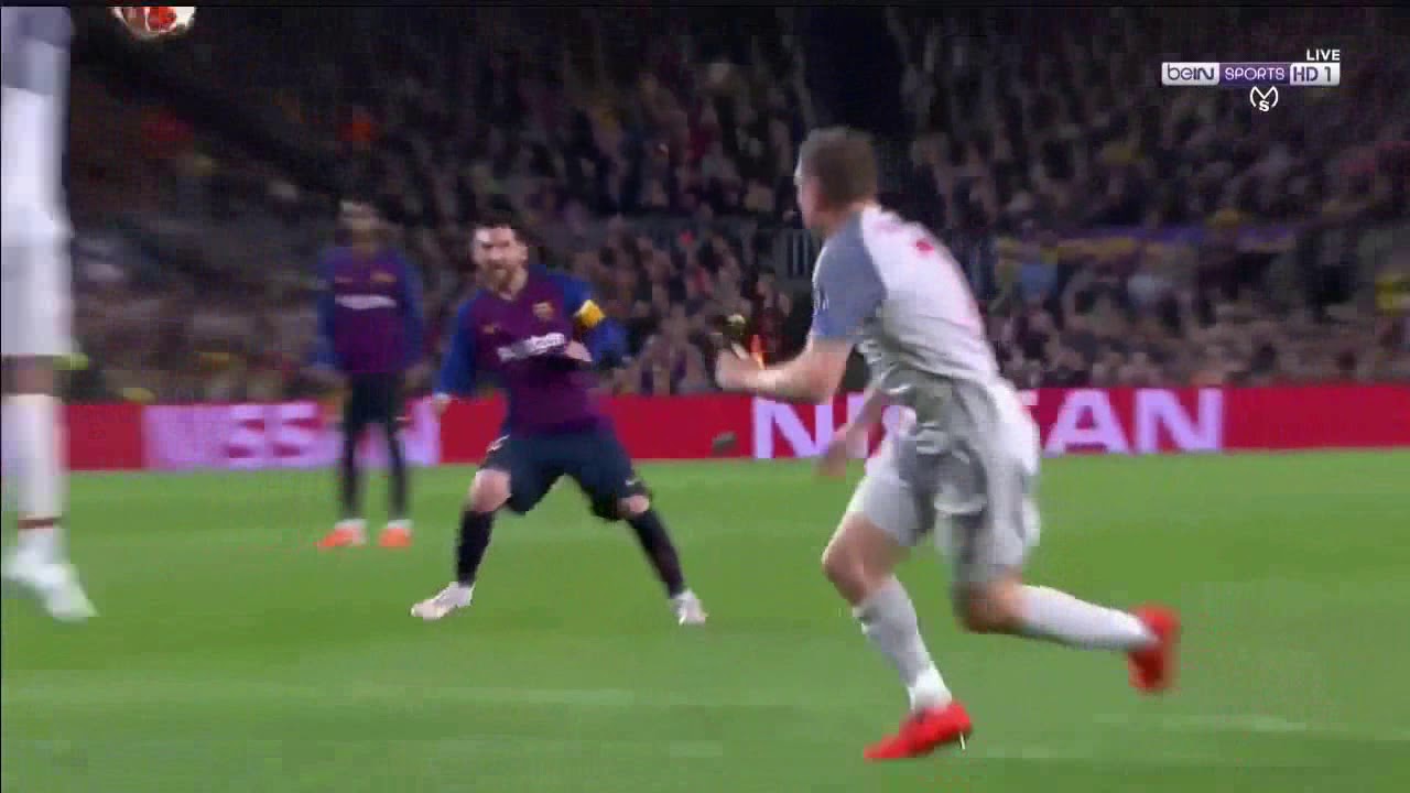 FC Barcelona Liverpool [30] [Leo Messi Free Kick] [Champions League