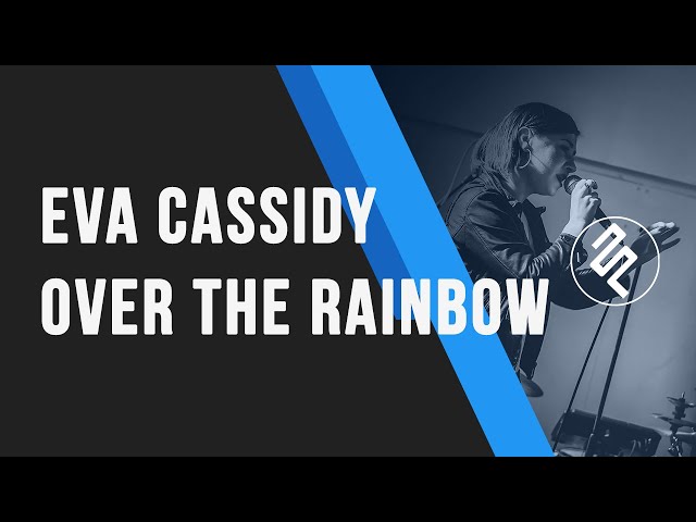 Eva Cassidy - Over The Rainbow Instrumental Piano Karaoke - Chord Lyric Tutorial class=