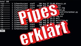 Bash Scripting Lernen – Pipes einfach erklärt