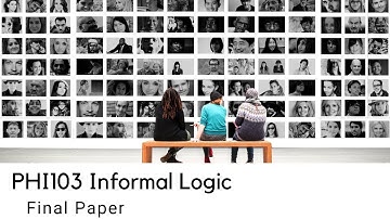 PHI103 Final Paper Overview