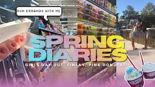 VLOG♡ | Girls day out, New Pink Donuts?! Finlay Park, Errands, Grocery Shopping, etc