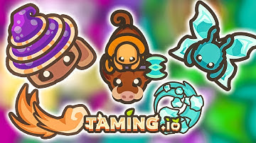 Taming.io Ultimate Boar & Mushroom Combo with Ice Fairy!
