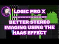 Stereo Imaging using the Haas Effect