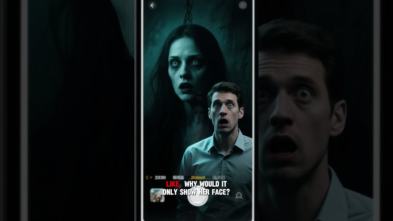 The Flashlight Only Shows Her Face  🔦