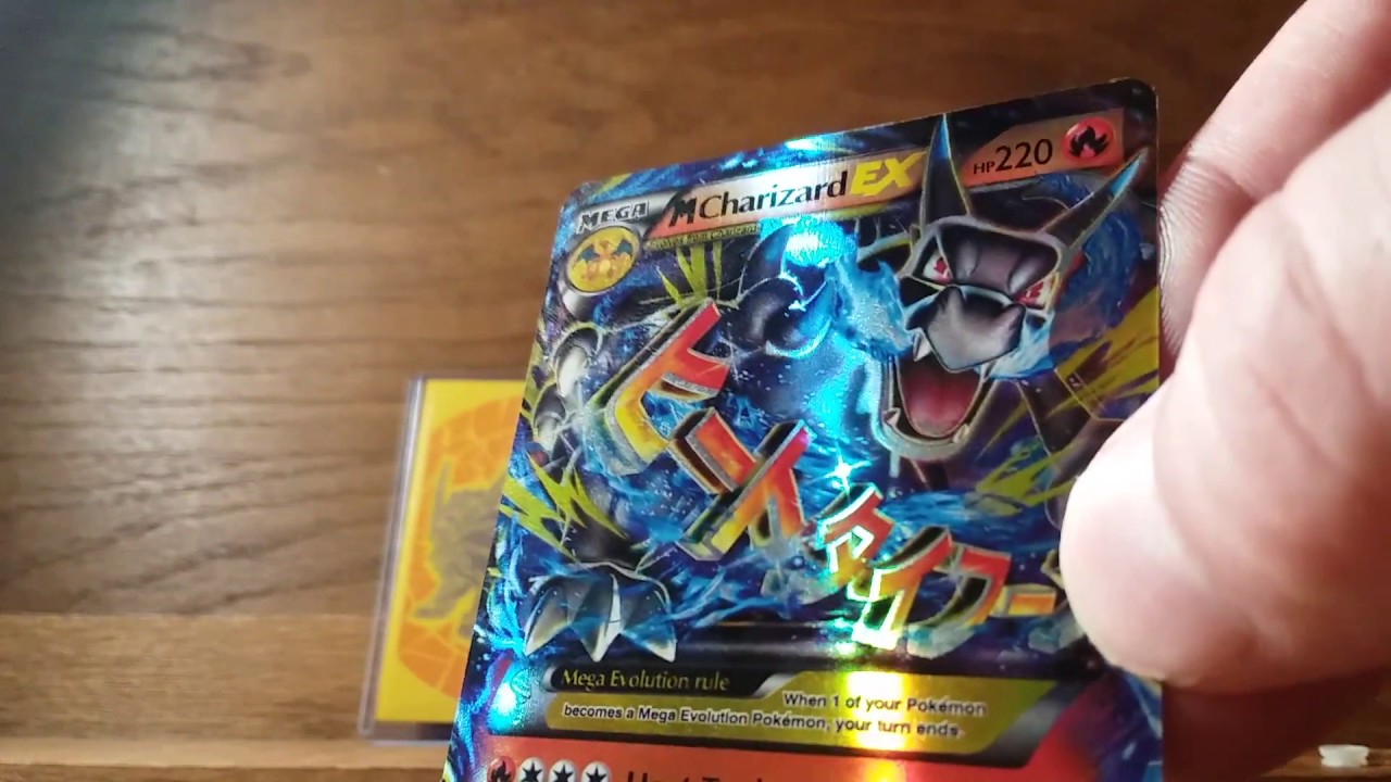 My Mega Charizard EX secret rare flash fire card 108/106