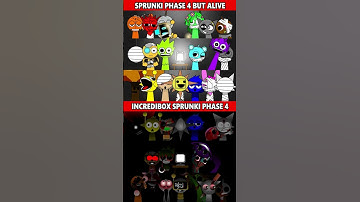 Incredibox Sprunki Phase 4 Vs Sprunki Phase 4 But Alive Alternate *MIX VERSION*