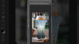 Create a realistic water drops on any surface #photoshop #photoshopshorts #shorts #ps