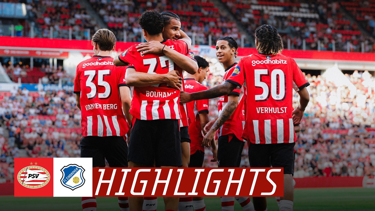 PSV Eindhoven 3–0 FC Eindhoven full highlights