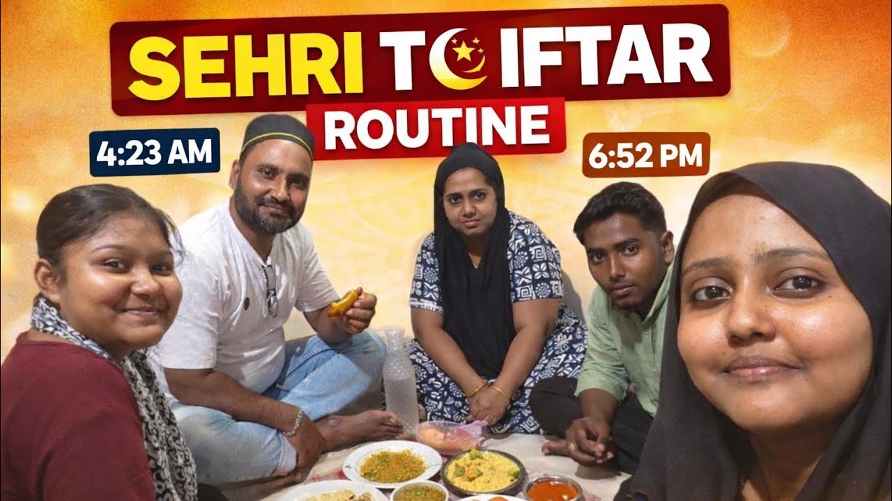Sehri To iftar Routine Vlog😍| Ramzan Ka Phela Din😇| ShehzadFamilyVlog 