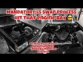 Whips By Wade : MANDATORY LS SWAP TASK! Regal Update! Shaved Firewall, Vintage Air, Mast 396 Stroker