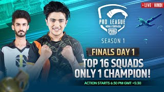 [HINDI] PMPL MENA & South Asia Championship S1 Finals Day 1 | Top 16 Squads, Only 1 Champion!