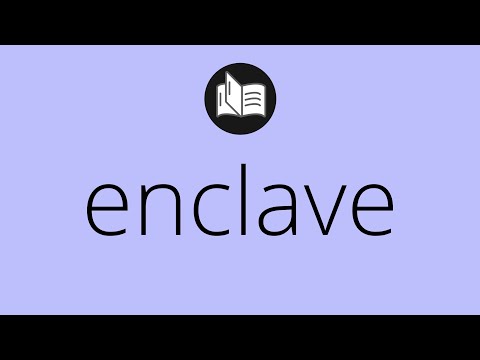 Video: ¿Qué es enclave cultural?