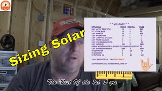 Sizing Solar Panels &amp; AGM Batteries - Top Video