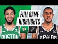 CELTICS at SPURS | FULL GAME HIGHLIGHTS | January 27, 2021