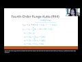 4th order Runge-Kutta method with Matlab Demo