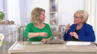 Fire Opal Bracelet, 14K Gold on QVC