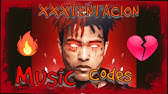 Most Popular Xxxtentacion Music Codes Id S Roblox 2019 2020 Youtube - roblox song id xxtentaction