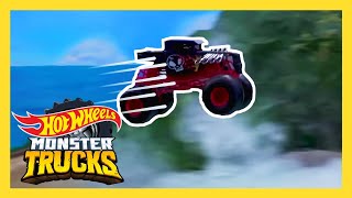 Hitting real life monster truck jumps at Minneapolis Minnesota on