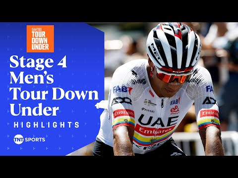 EXPLOSIVE ACCELERATION 2026 Men S Tour Down Under Stage 4 Highlights TNT Sports Cycling 