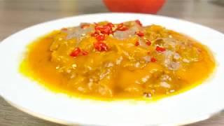 Sliced beef in golden soup Hunan recipe #6 金湯肥牛