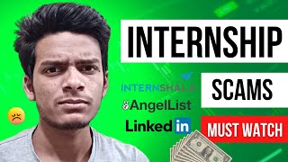 internship scams in india | Beware of these internships scams ⚠️ | internship job scam