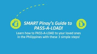 SMART Pinoy Guide to PASS-A-LOAD to the Philippines