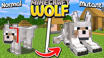 How to spawn MUTANT WOLF in Minecraft?
