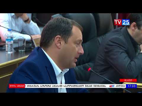 უმაღლეს საბჭოში პლენარული სხდომა მიმდინარეობს