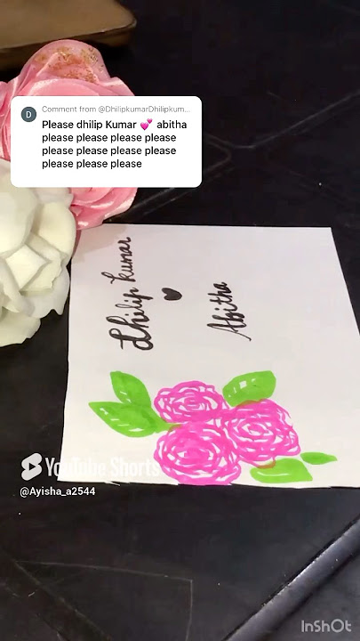 Comment your name❤️‍🔥✨ #nhuandaocalligraphy #calligraphyfonts #handlettering #fypシ゚viral