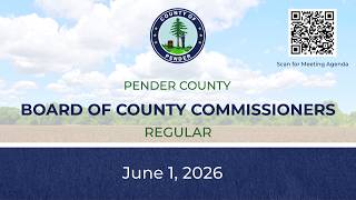 June 01, 2026 Board of County Commissioners Meeting