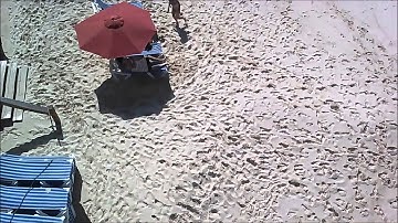 Syma X5C | Onboard camera | on beach |