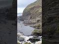 Rock Formations, Waterfall and Sea #rockformations #waterfall #sea #devon #travel #shorts
