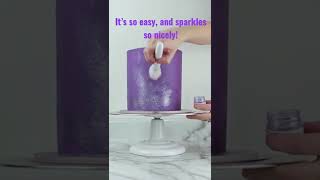 SPARKLY BUTTERCREAM Tutorial Sneak Peek: How to Make Glitter Buttercream with Edible Dust #shorts SPARKLY BUTTERCREAM Tutorial Sneak Peek: How to Make Glitter Buttercream with Edible Dust #shorts