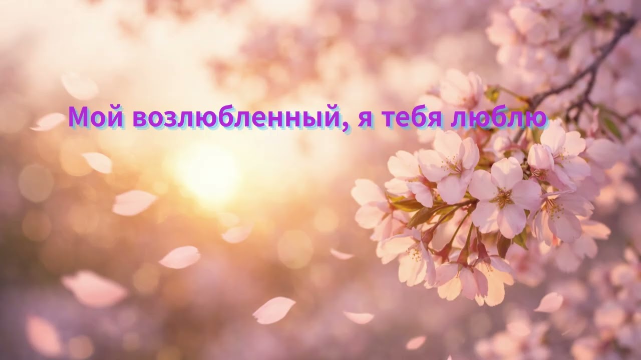 Мой возлюбленный, я тебя люблю