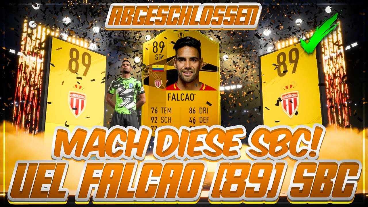 FIFA 19: DIESE SBC MUSST DU UNBEDINGT MACHEN! 😍🔥 UEL FALCAO (89) SBC abgeschlossen