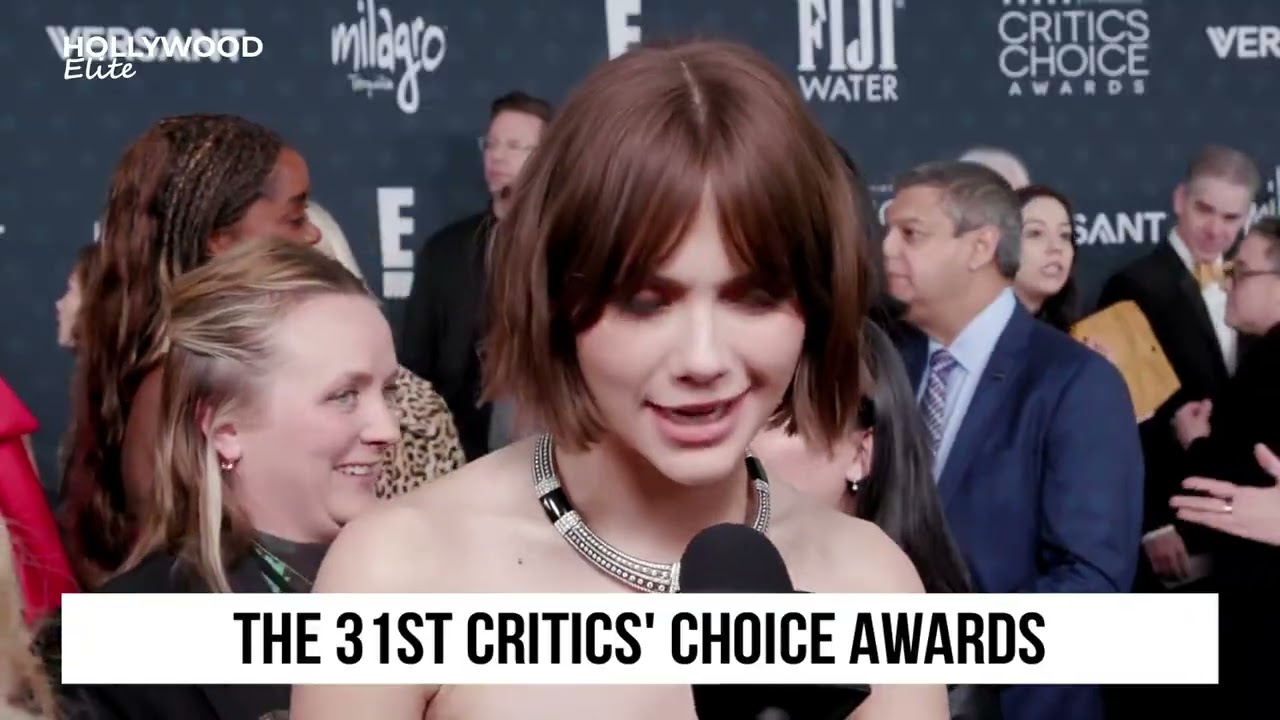 Эмилия Джонс изучала акцент Кейт Уинслет на церемонии вручения премии Critics Choice.